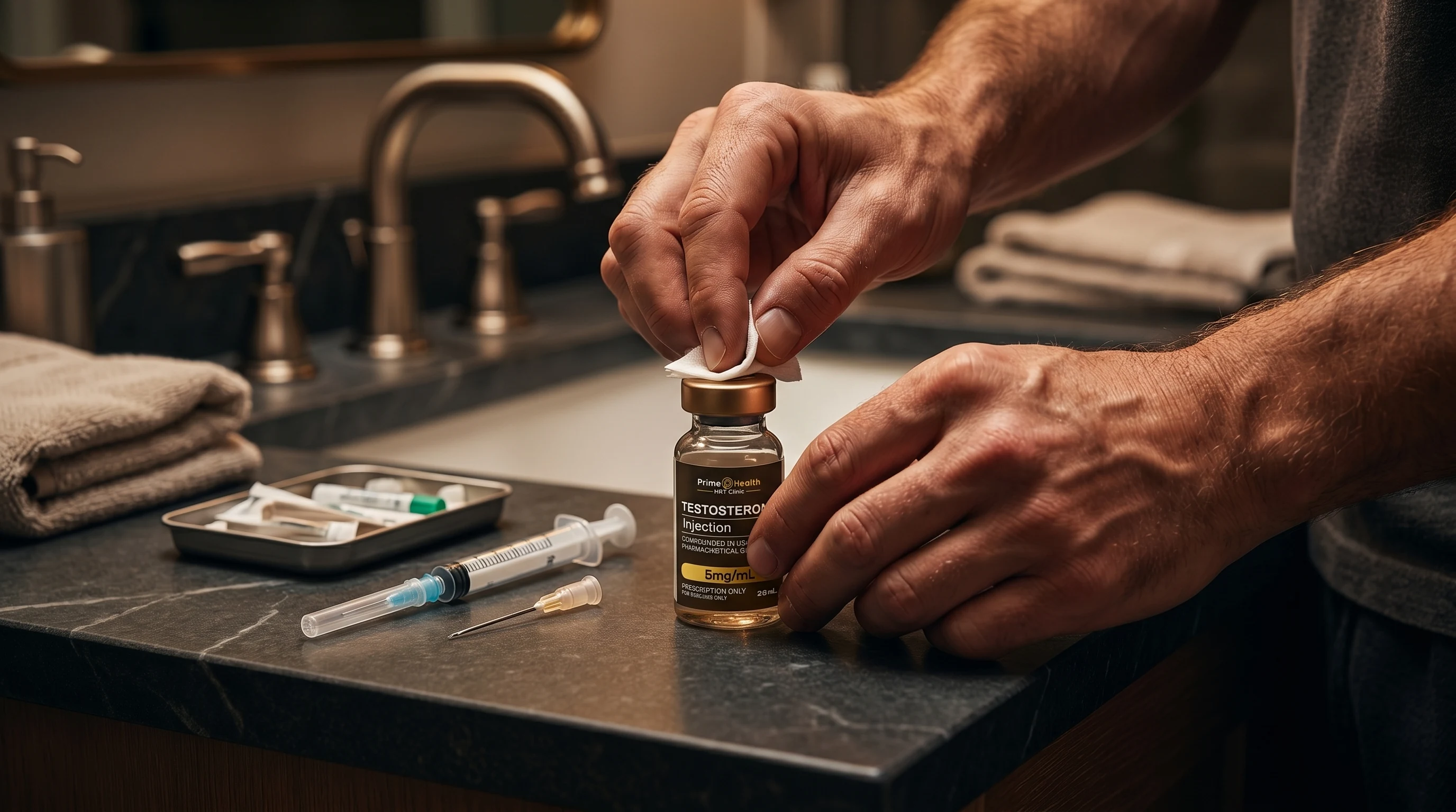 Article about safely injecting testosterone